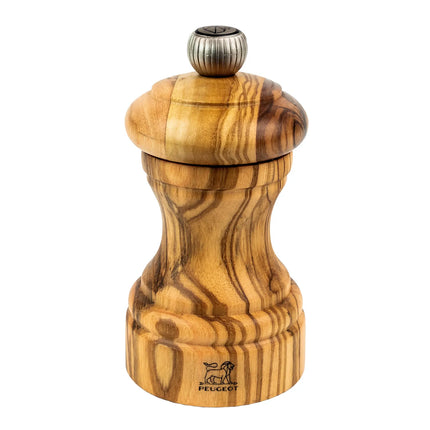 (6 pieces) PEUGEOT | BISTRO - Pepper Mill - Olive Wood - Height: 100mm