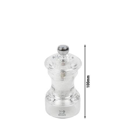 (6 pieces) PEUGEOT | BISTRO - Salt Mill - Acrylic - Height: 100mm