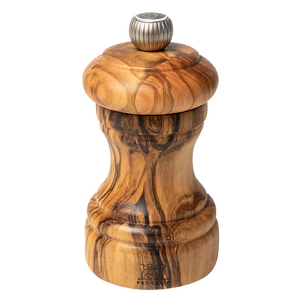 (6 pieces) PEUGEOT | BISTRO - Salt Mill - Olive Wood - Height: 100mm
