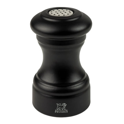 (6 pieces) PEUGEOT | BISTRO Salt Shaker - Matte Black - Height: 90mm