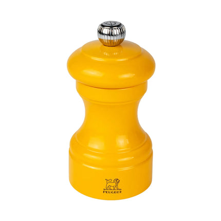 (6 pieces) PEUGEOT | BISTRORAMA - Pepper mill - Saffron yellow - Height: 100 mm