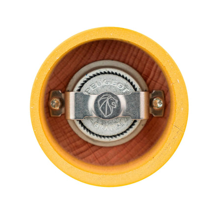 (6 pieces) PEUGEOT | BISTRORAMA - Pepper mill - Saffron yellow - Height: 100 mm