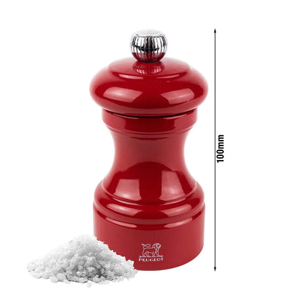 (6 pieces) PEUGEOT | BISTRORAMA - Salt Mill - Passion Red - Height: 100mm