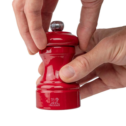 (6 pieces) PEUGEOT | BISTRORAMA - Salt Mill - Passion Red - Height: 100mm