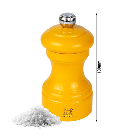 (6 pieces) PEUGEOT | BISTRORAMA - Salt Mill - Saffron Yellow - Height: 100mm