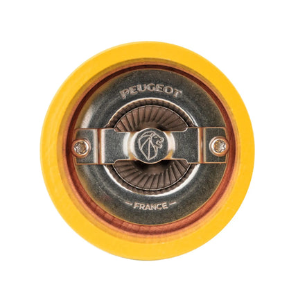 (6 pieces) PEUGEOT | BISTRORAMA - Salt Mill - Saffron Yellow - Height: 100mm