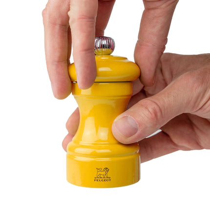 (6 pieces) PEUGEOT | BISTRORAMA - Salt Mill - Saffron Yellow - Height: 100mm
