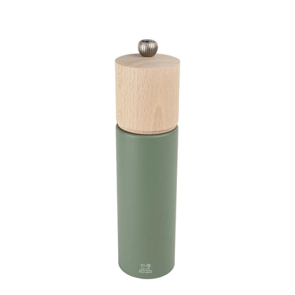(6 pieces) PEUGEOT | BOREAL - Pepper Mill - Olive Green - Height: 210mm