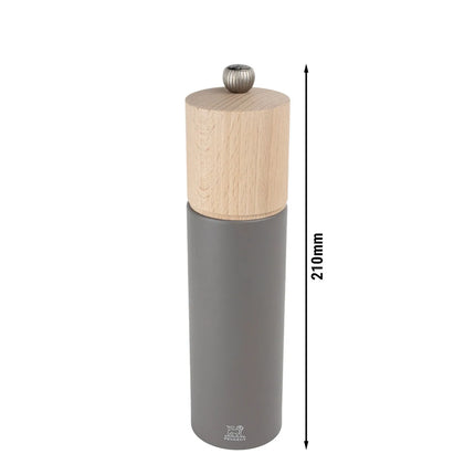 (6 pieces) PEUGEOT | BOREAL - Pepper Mill - Rock Gray - Height: 210mm