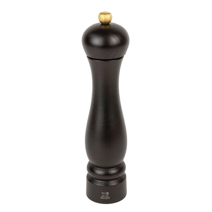 (6 pieces) PEUGEOT | Clermont Pepper Mill – 24 cm height - beech wood - chocolate
