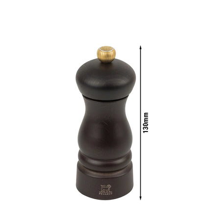 (6 pieces) PEUGEOT | CLERMONT - Salt Mill - Chocolate - Height: 130mm