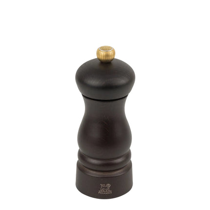 (6 pieces) PEUGEOT | CLERMONT - Salt Mill - Chocolate - Height: 130mm