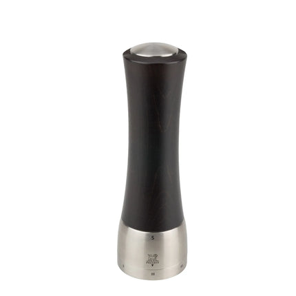 (6 pieces) PEUGEOT | DAMAN-MADRAS - Salt Mill - u'Select Z - Stainless Steel/Chocolate - Height: 210mm