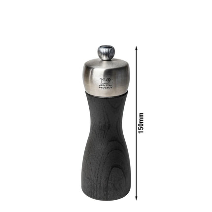 (6 pieces) PEUGEOT | FIDJI - Pepper Mill - Graphite - Height: 150mm