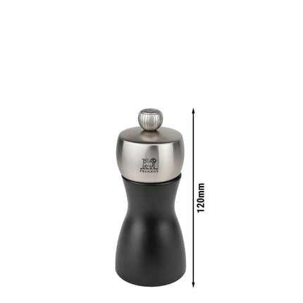 (6 pieces) PEUGEOT | FIDJI - Pepper Mill - Matte Black - Height: 120mm