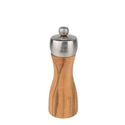 (6 pieces) PEUGEOT | FIDJI - Salt Mill - Olive Wood - Height: 150mm
