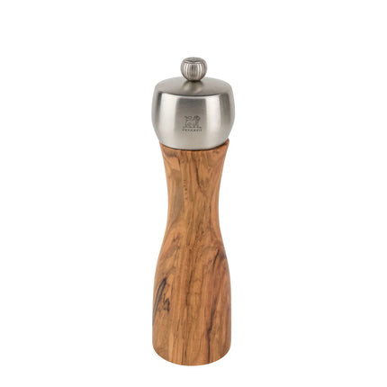 (6 pieces) PEUGEOT | FIDJI - Salt Mill - Olive Wood - Height: 200mm