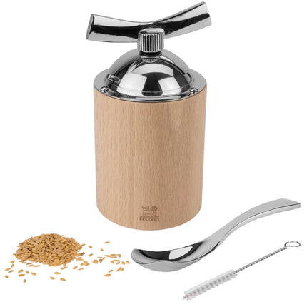 (6 pieces) PEUGEOT | ISEN Flaxseed Mill - Natural - Height: 130mm