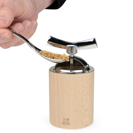 (6 pieces) PEUGEOT | ISEN Flaxseed Mill - Natural - Height: 130mm