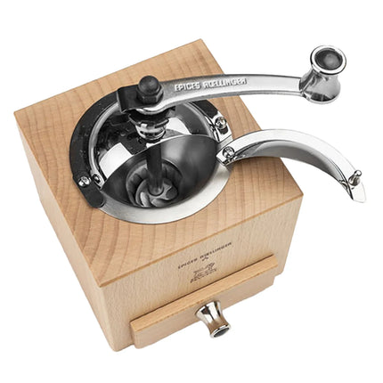 (6 pieces) PEUGEOT | LE MOULIN D'OLIVIER ROELLINGER - Pepper/Spice Mill - Natural - Height: 130mm