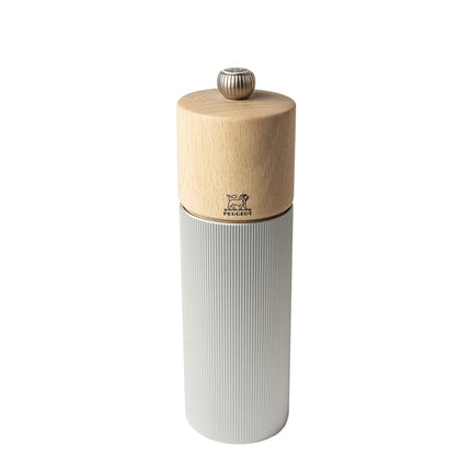 (6 pieces) PEUGEOT | LINE - Salt Mill - Aluminium/Natural - Height: 180mm