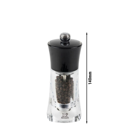 (6 pieces) PEUGEOT | MOLÈNE - Pepper Mill - Black - Height: 140mm