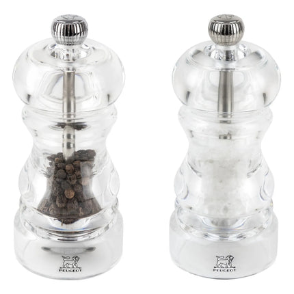 (6 pieces) PEUGEOT | NANCY - Salt & Pepper Mill - Height: 120mm