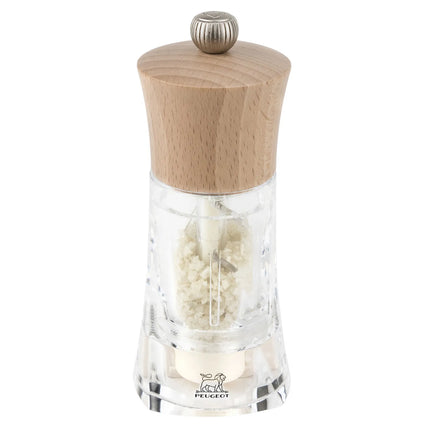 (6 pieces) PEUGEOT | OLÉRON - Moist Salt Mill - Natural Acrylic - Height: 140mm
