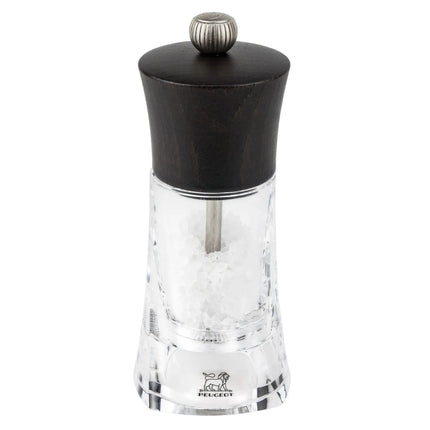 (6 pieces) PEUGEOT | OLÉRON - Salt Mill - Chocolate Acrylic - Height: 140mm