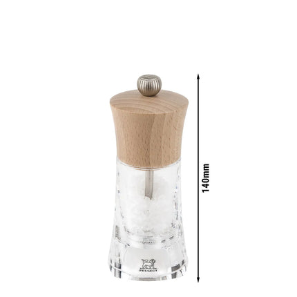 (6 pieces) PEUGEOT | OLÉRON - Salt Mill - Natural Acrylic - Height: 140mm