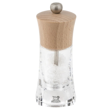 (6 pieces) PEUGEOT | OLÉRON - Salt Mill - Natural Acrylic - Height: 140mm