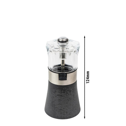 (6 pieces) PEUGEOT | OSLO - Salt Mill - Graphite - Height: 120mm