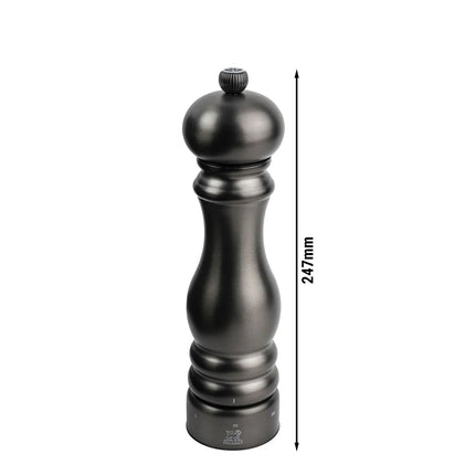 (6 pieces) PEUGEOT | PARIS CHEF - Salt Mill - u'Select - Carbon - Height: 220mm