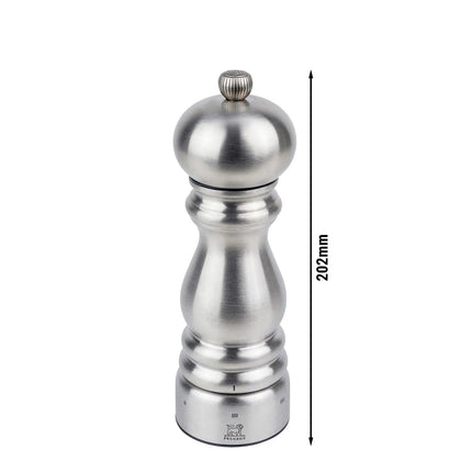 (6 pieces) PEUGEOT | PARIS CHEF - Salt Mill - u'Select - Stainless Steel - Height: 180mm
