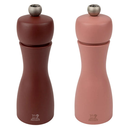 (6 pieces) PEUGEOT | TAHITI EARTH - Salt & Pepper Mill - Height: 150mm