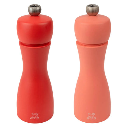 (6 pieces) PEUGEOT | TAHITI FIRE - Salt & Pepper Mill - Height: 150mm
