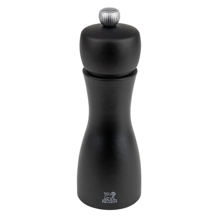 (6 pieces) PEUGEOT | TAHITI - Pepper Mill - Matte Black - Height: 150mm