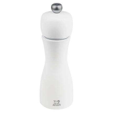 (6 pieces) PEUGEOT | TAHITI - Salt Mill - Matte White - Height: 150mm