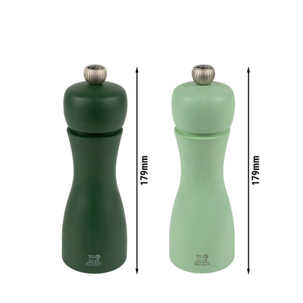 (6 pieces) PEUGEOT | TAHITI WATER - Salt & Pepper Mill - Height: 150mm