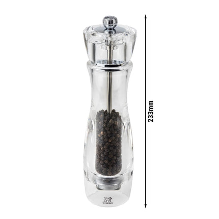 (6 pieces) PEUGEOT | VITTEL - Pepper Mill - Acrylic - Height: 230mm