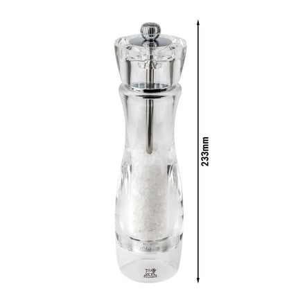 (6 pieces) PEUGEOT | VITTEL - Salt Mill - Acrylic - Height: 230mm