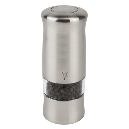 (6 pieces) PEUGEOT | ZELI - Pepper Mill - Electric - Height: 140mm