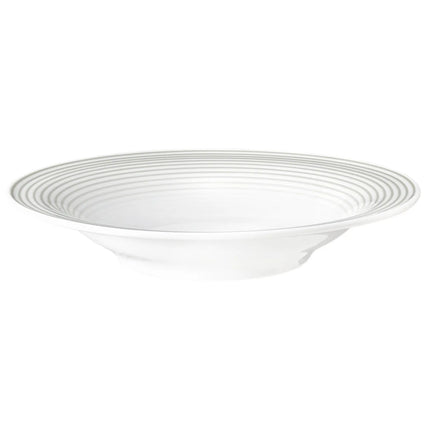 (6 pieces) SELT MANN WEIDEN | Porcelain Salad Plate 19cm – Pearl Grey - Dishwasher/Microwave Safe