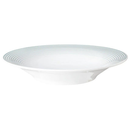 (6 pieces) SELTMANN WEIDEN | Blues Deep Soup Plate – Ø 230 mm - Arctic Blue - Porcelain