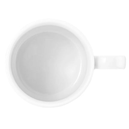 (6 pieces) SELTMANN WEIDEN | Blues Porcelain Coffee Cups – 250 ml - Pearl Grey
