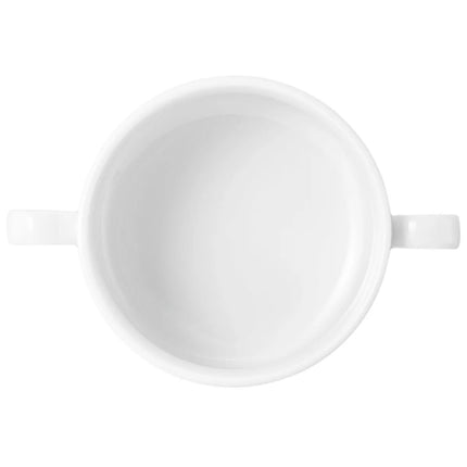 (6 pieces) SELTMANN WEIDEN | Blues Porcelain Soup Cup – Arctic Blue - 300 ml