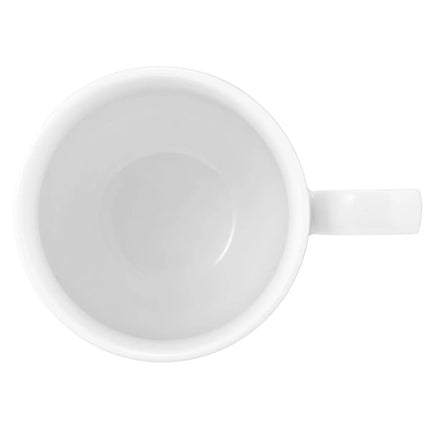 (6 pieces) SELTMANN WEIDEN | Blues Tulip Porcelain Coffee Mug with Handle – 280 ml - Sand Beige