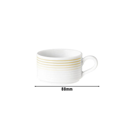 (6 pieces) SELTMANN WEIDEN | Coup Fine Dining Espresso Cups Blues – Sand Beige - 90 ml