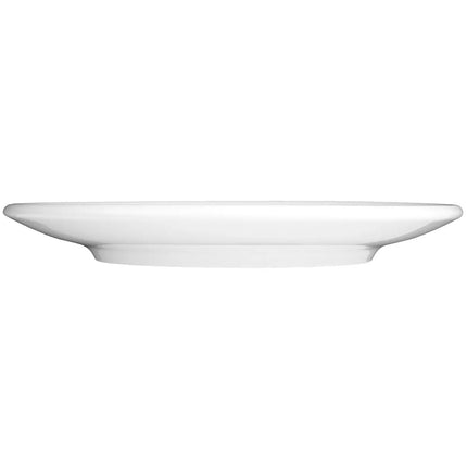 (6 pieces) SELTMANN WEIDEN | Flat Porcelain Plate Ø 155 mm Meran Steak & More – White, Stackable, Abrasion Protection, Easy-Clean