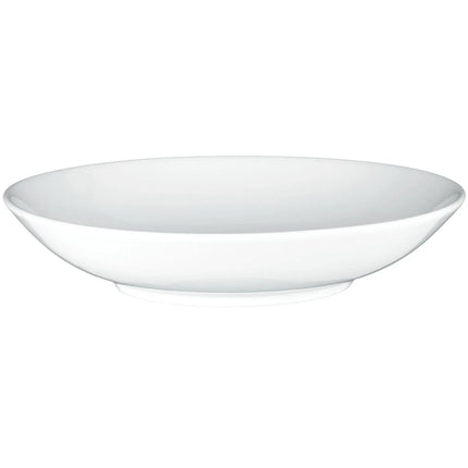 (6 pieces) SELTMANN WEIDEN | Meran Steak & More Flat Plate – White - Porcelain - Stackable - Abrasion Protection - Easy to Clean